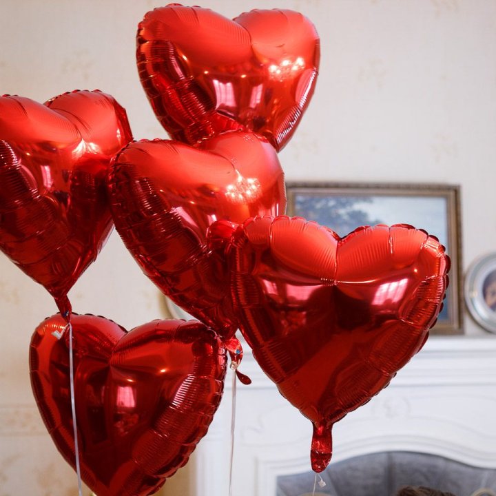 Фольгированный шар "Сердце" в Ханты-Мансийске