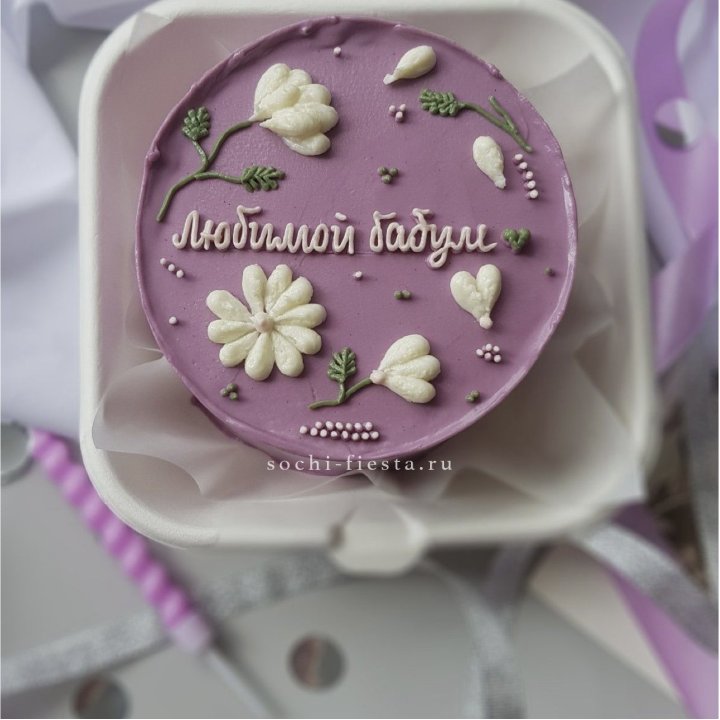 Бенто-торт "Любимой бабуле" в Ханты-Мансийске