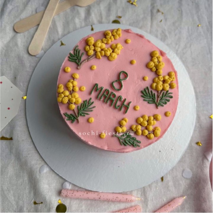 Бенто-торт "8 марта"  в Ханты-Мансийске