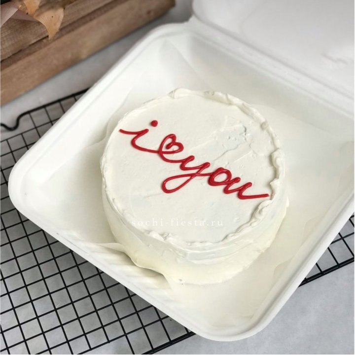 Бенто-торт "Немногословно"  в Ханты-Мансийске