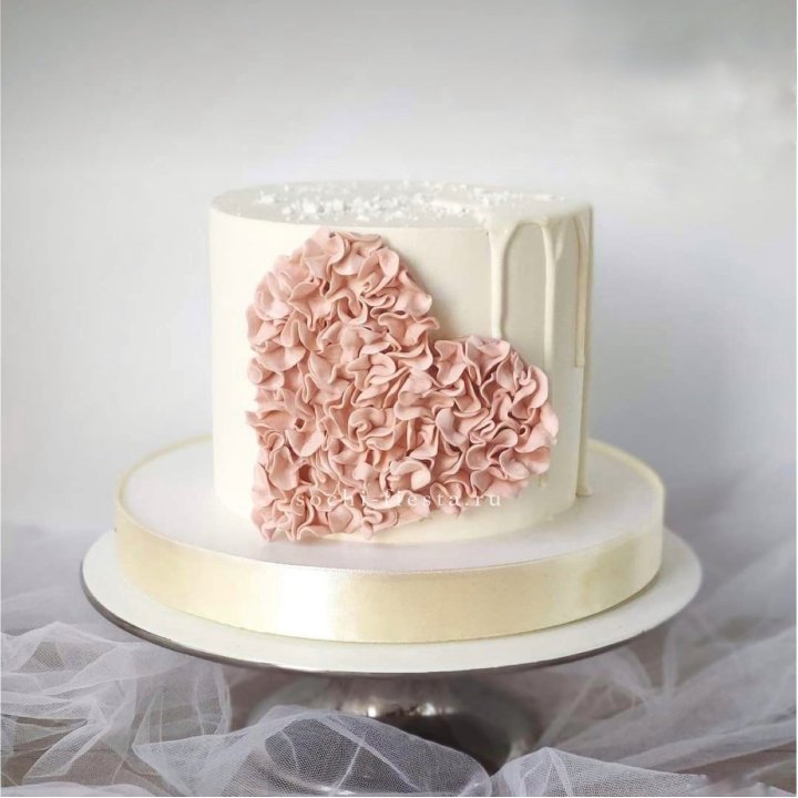 Торт "Сердце" в Ханты-Мансийске