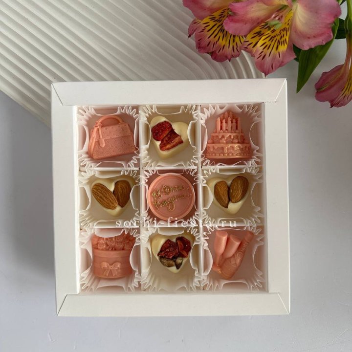 Конфеты из шоколада День Рождение в Ханты-Мансийске