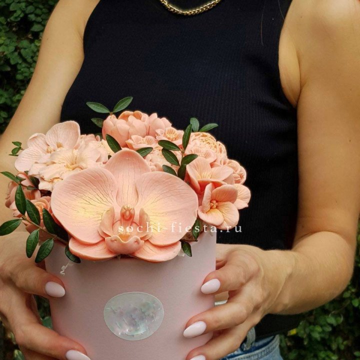 Шоколадный букет Орхидей в Ханты-Мансийске