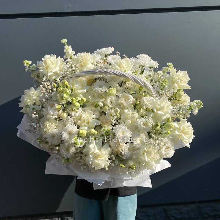 Корзина "Белоснежка" в Ханты-Мансийске