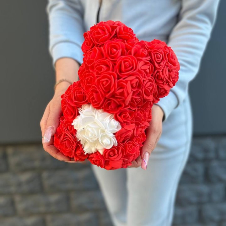 Медведь с белым сердцем в Ханты-Мансийске