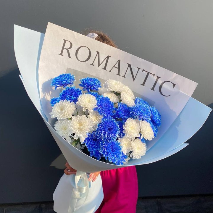 Букет кустовых хризантем  в Ханты-Мансийске