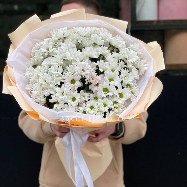  Букет хризантем в Ханты-Мансийске