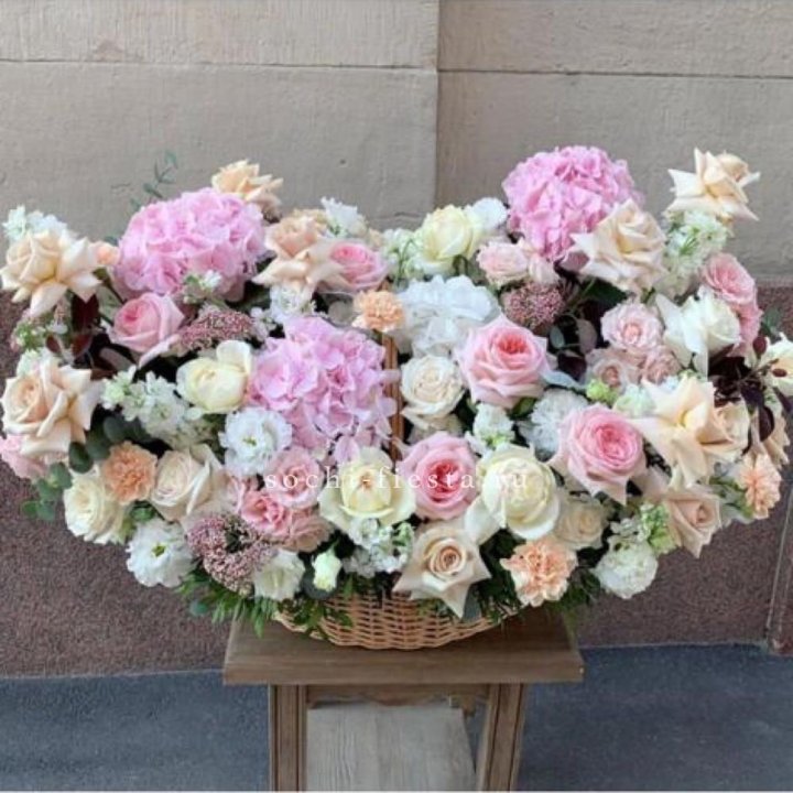 Цветочная корзина макси N2 в Ханты-Мансийске