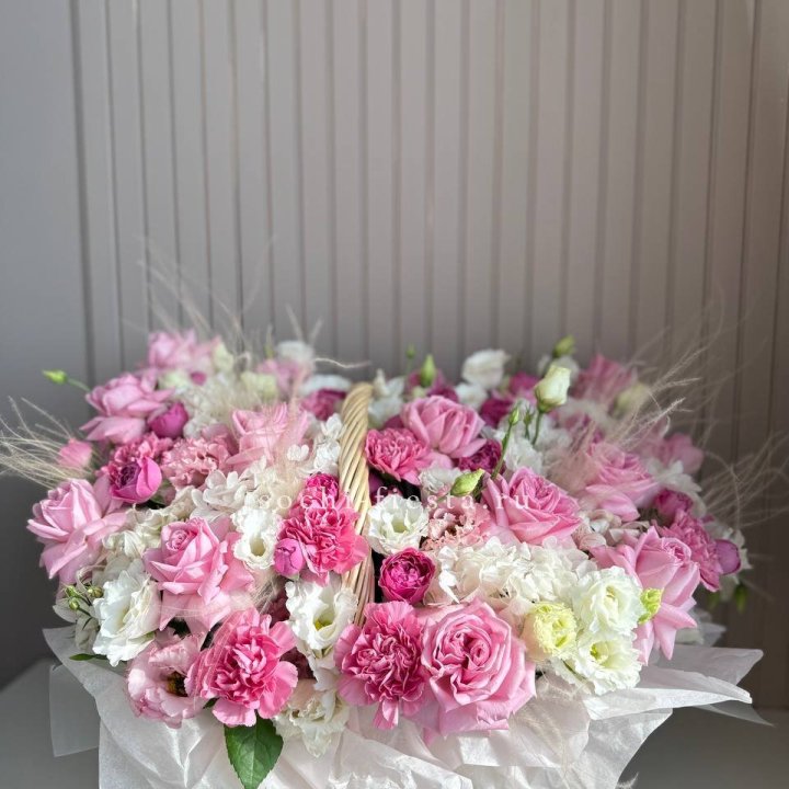 Цветочная корзина "Саммер" в Ханты-Мансийске