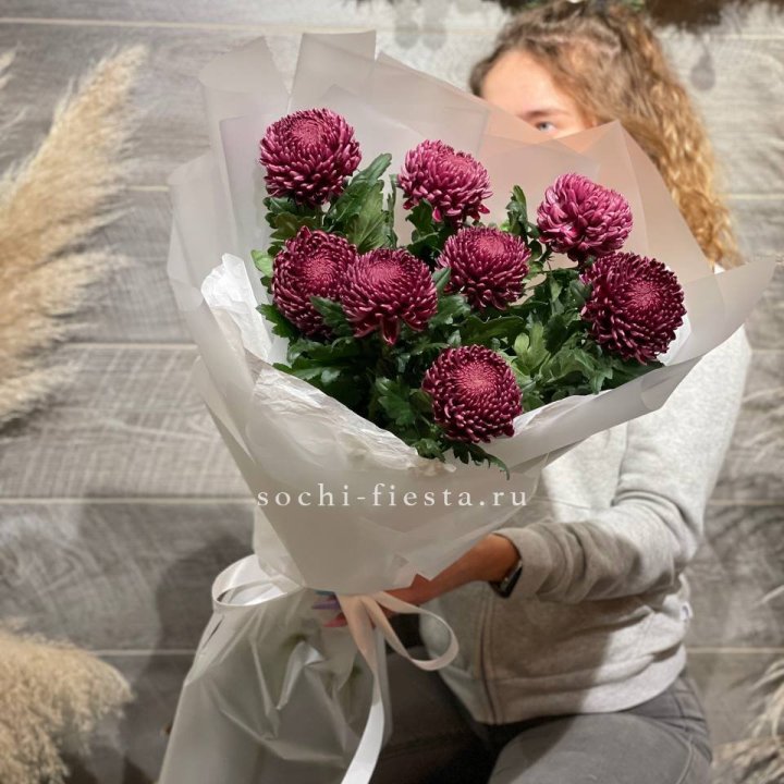 Хризантемы Бигуди в Ханты-Мансийске