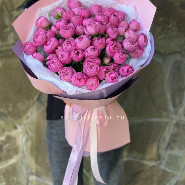 Букет "Пионки" в Ханты-Мансийске