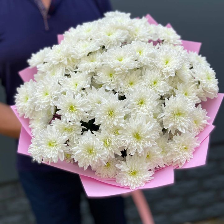  Букет 15 хризантем  в Ханты-Мансийске