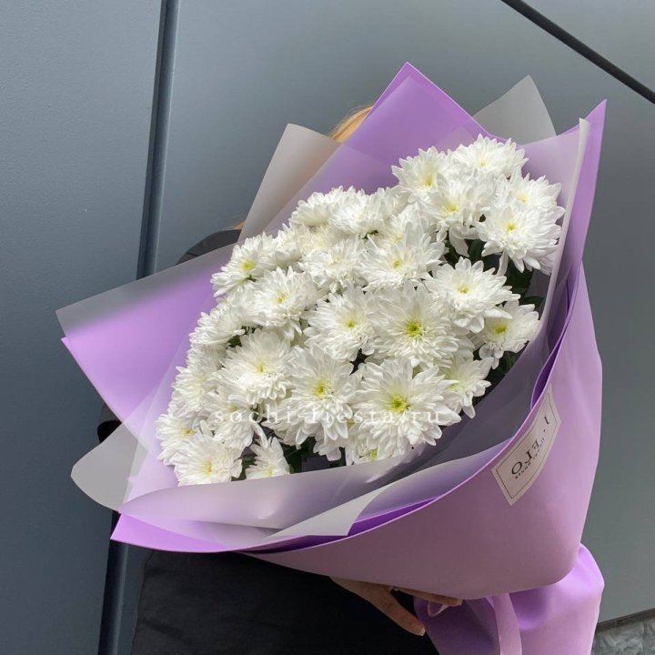  7 хризантем  в Ханты-Мансийске