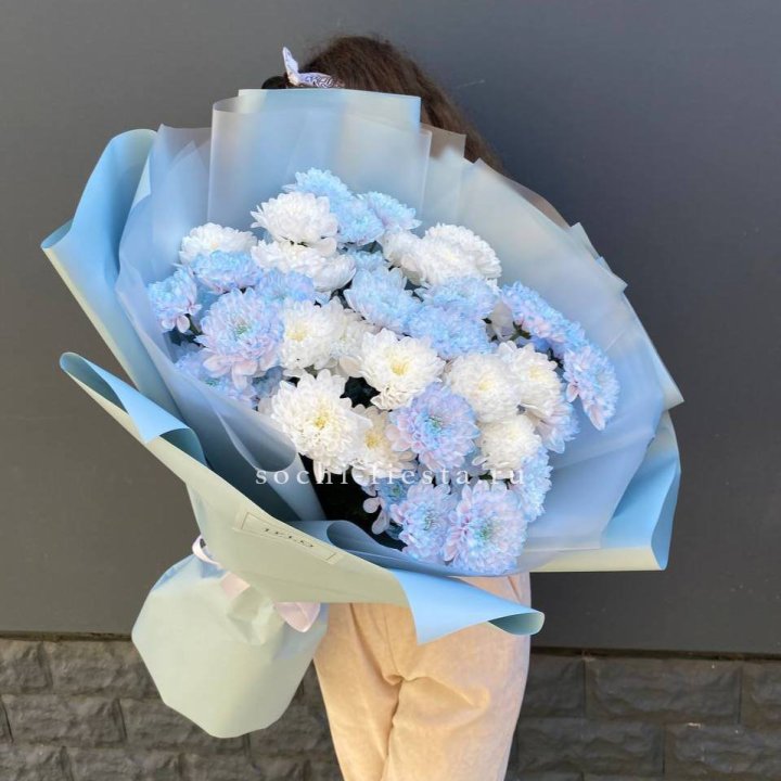  Букет "БЛЮ" с доставкой в Ханты-Мансийске