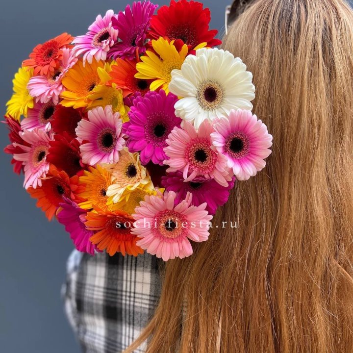 Охапка гербер  в Ханты-Мансийске