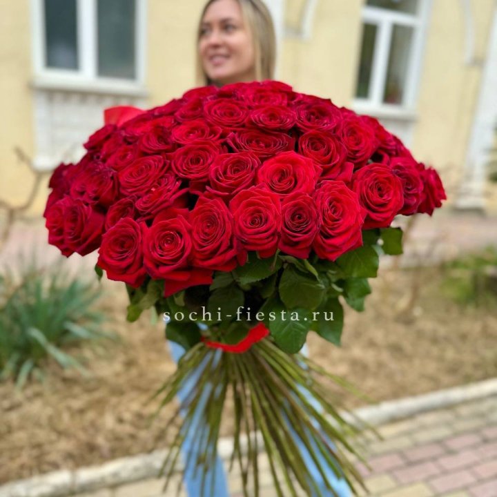 101 голландская роза в Ханты-Мансийске