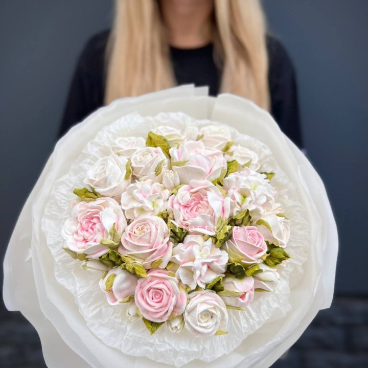 Сладкий букет из ЗЕФИРА нежный в Ханты-Мансийске